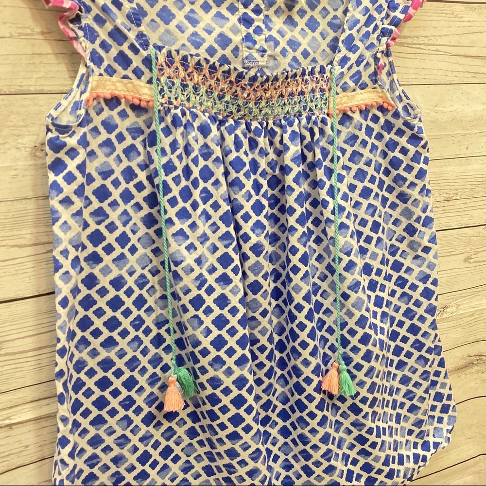 Matilda Jane | Wandering Waters Blue Shirt View 3